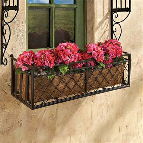 metal window planter boxes uk|rectangular indoor planter boxes.